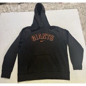San Fransico Giants Nike Center Swoosh Hoodie  Sweatshirt 2XL Embroidered Y2K